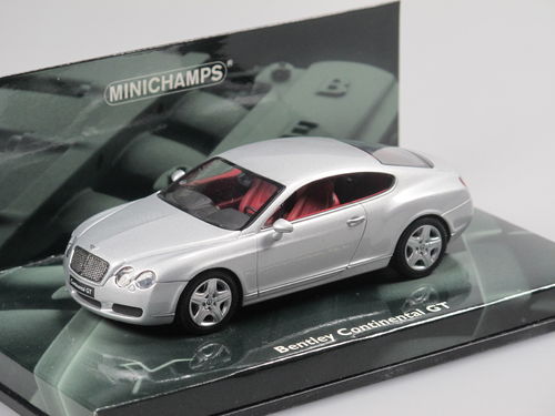 Minichamps 2003 Bentley Continental GT silber 1/43