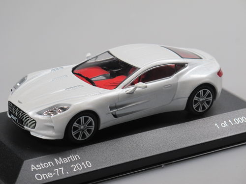 WhiteBox 2010 Aston Martin One-77 weiß metallic 1/43