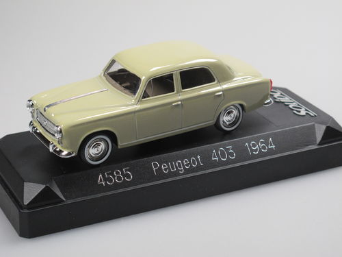 Solido 1954 Peugeot 403 Berline beige 1/43