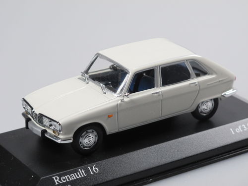 Minichamps 1965 Renault 16 R16 weiß 1/43