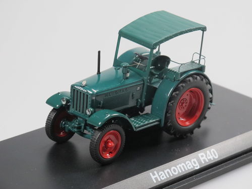 Schuco Hanomag R40 Traktor Schlepper 1942-1951 grün 1/43