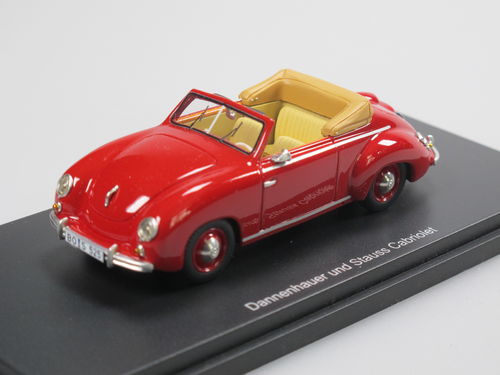 BoS 1951 VW Käfer Dannenhauer & Stauss Cabriolet rot 1/43