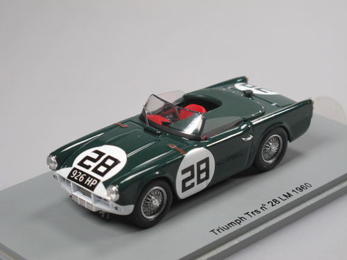 Spark Triumph TR4S Le Mans 1960 Balisart/Becquart #28 1/43