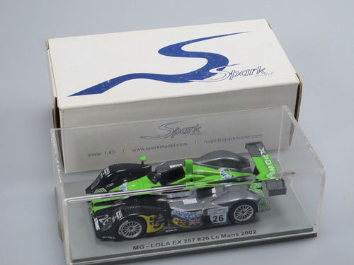 Spark MG-Lola EX 257 Le Mans 2002 Reid/Hughes/Kane #26 1/43