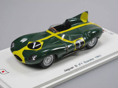 Spark Jaguar D Suzuka Circuit Japan 1963 Francis #1 1/43