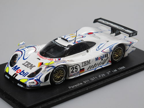 Spark Porsche 911 GT1 2° Le Mans 1998 Müller/Alzen/Wollek 1/43