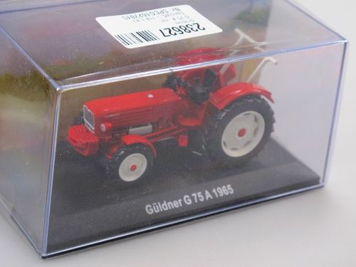 Hachette 1965 Güldner G75A Traktor rot 1/43