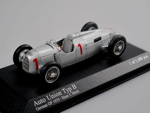 Minichamps Auto Union Typ B German GP 1935 Hans Stuck #1 1/43
