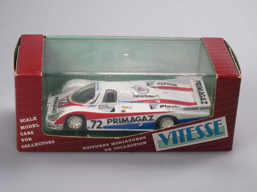 Vitesse Porsche 956 PRIMAGAZ Le Mans 1987 #72 1/43