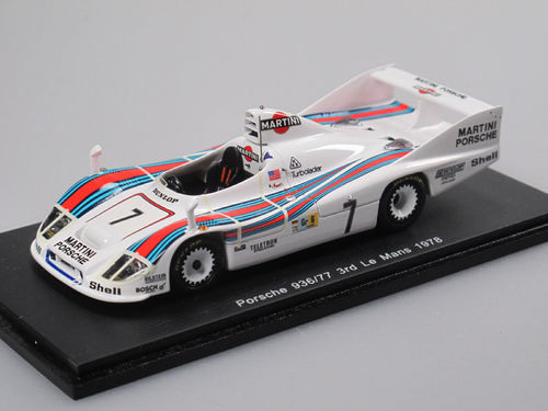 Spark Martini Porsche 936/77 3rd Le Mans 1978 #12 1/43