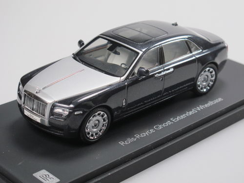 Kyosho 2011 Rolls Royce Ghost EWB Darkest Tungsten 1/43
