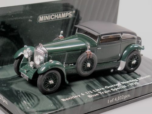 Minichamps Bentley 6.5 Litre Blue Train Special 1930 1/43