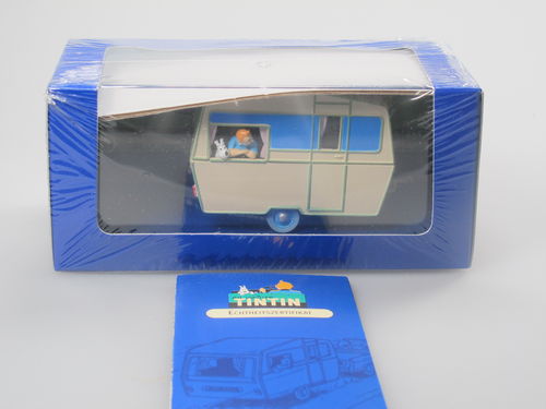 Atlas Tim und Struppi Wohnwagen Caravan Tintin 1/43