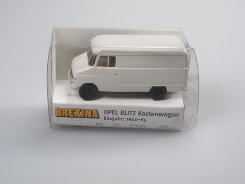 Brekina Opel Blitz 1,9 t Kastenwagen 1960-1965 grau 1/87 H0