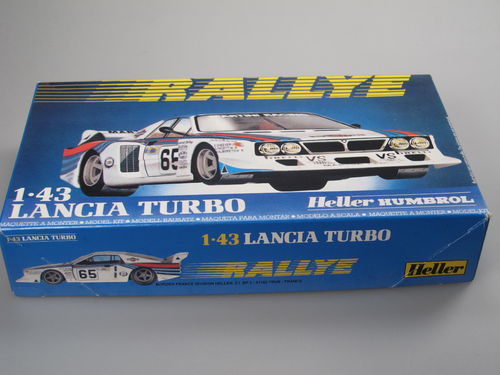 Heller Bausatz Lancia Beta Monte Carlo Le Mans 1981 #65 1/43