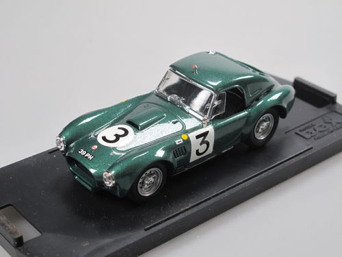 Box Model AC Shelby Cobra Coupe 7th Le Mans 1963 #3 1/43