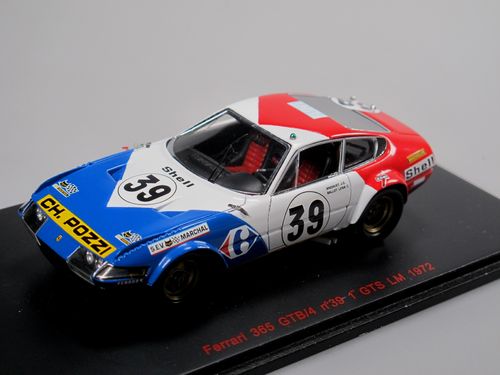 Red Line Ferrari 365 GTB/4 5th Le Mans 1972 Andruet #39 1/43
