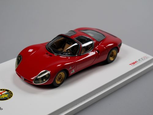 TSM Model 1967 Alfa Romeo 33 Stradale Prototype red 1/43