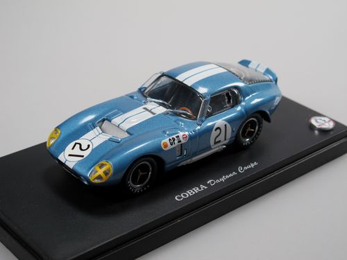 Kyosho Cobra Daytona Coupe Japan GP 1966 #21 blau 1/43