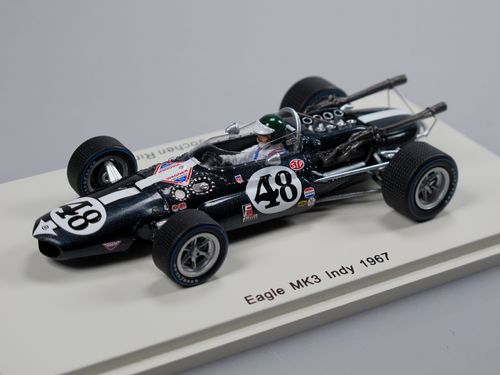 Spark Eagle MK3 Indy 500 Indianapolis 1967 Rindt #48 1/43