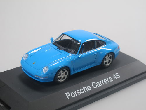 Schuco Porsche 911 993 Carrera 4S 1993-1998 blau 1/43