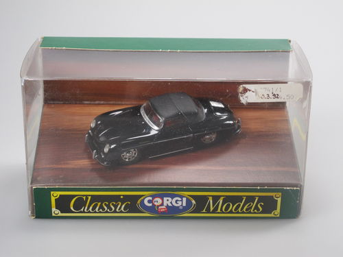 Corgi Classic 1959 Porsche 356 B Softtop schwarz 1/43