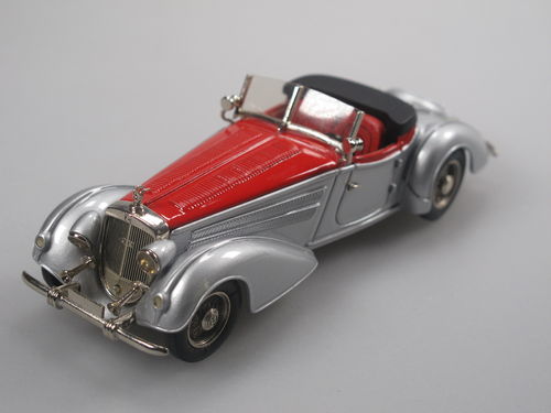 Tin Wizard 1938 Horch 855 Roadster silber/rot 1/43