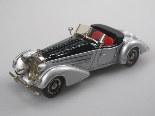 Tin Wizard 1938 Horch 855 Roadster silber/schwarz 1/43