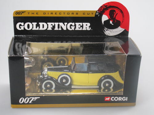 CORGI James Bond 007 Rolls Royce Goldfinger mit Figur 1/36