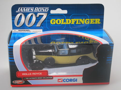 CORGI Rolls Royce Phantom Goldfinger James Bond Collection
