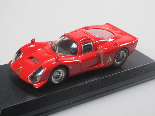 Best Model Alfa Romeo 33.2 Prova 1968 rot 1/43